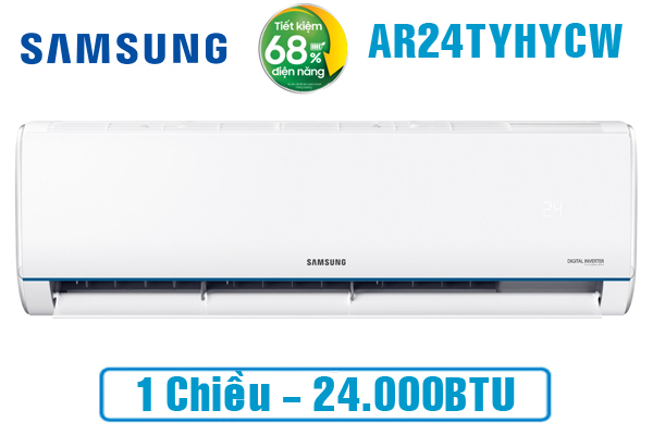 Điều hòa Samsung 1 chiều inverter AR24TYHYCWKNSV 24000BTU