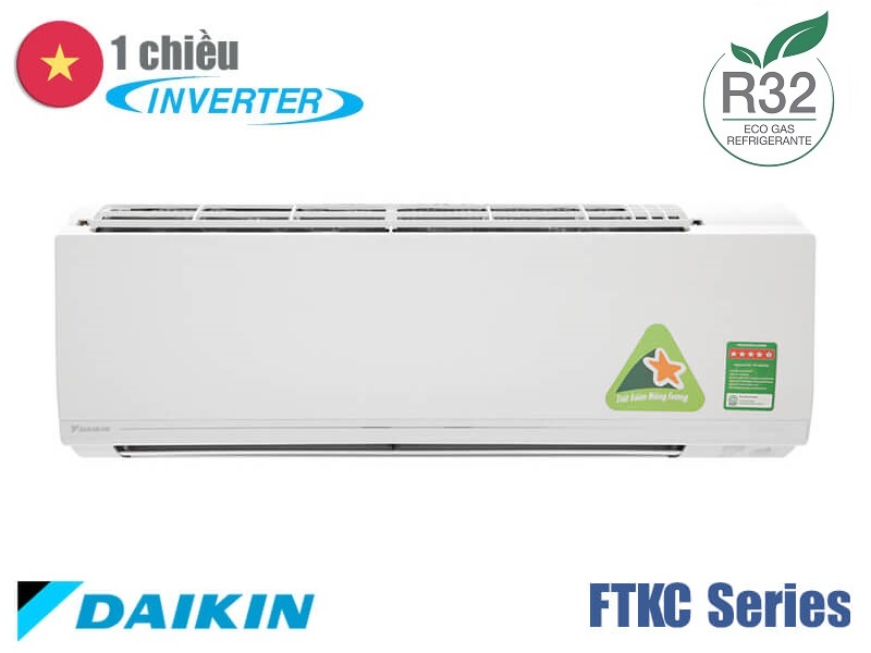 Điều hòa Daikin 1 chiều inverter FTKC35UAVMV 12000BTU