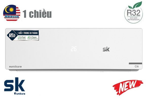 Điều hòa Sumikura 1 chiều 12000BTU APS/APO-120