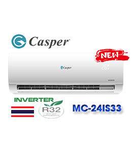 Điều hòa Casper inverter 1 chiều 24000BTU MC-24IS33