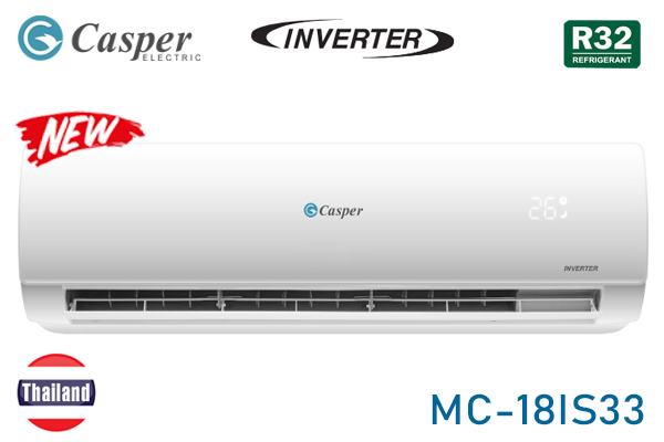 Điều hòa Casper inverter 1 chiều 18000 BTU MC-18IS33