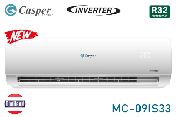 Điều hòa Casper inverter 1 chiều 9000BTU MC-09IS33