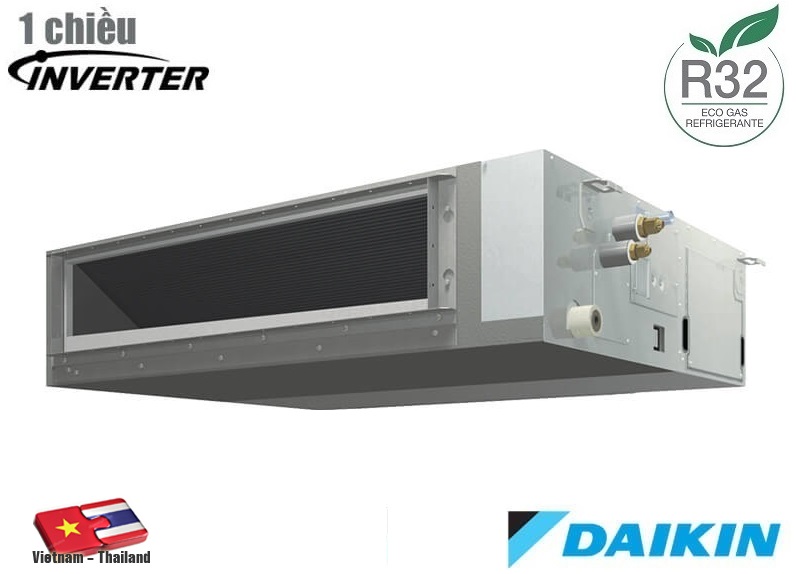 Điều hòa ống gió Daikin inverter 1 chiều 45000BTU FBFC125DVM9/RZFC125DY1