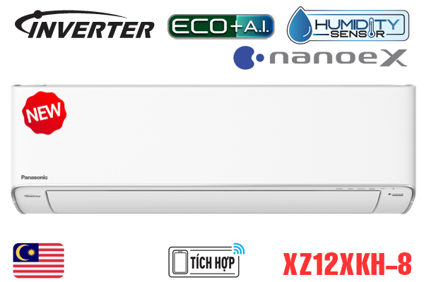 Điều hòa Panasonic 12000 BTU 2 chiều inverter XZ12XKH-8