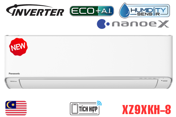 Điều hòa Panasonic 9000 BTU 2 chiều inverter XZ9XKH-8