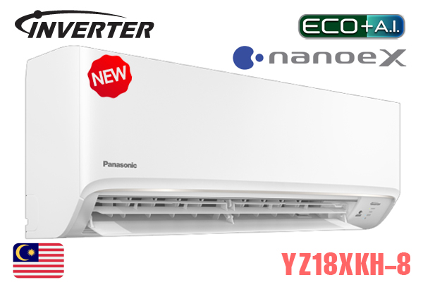 Điều hòa Panasonic inverter 18000BTU 2 chiều YZ18XKH-8