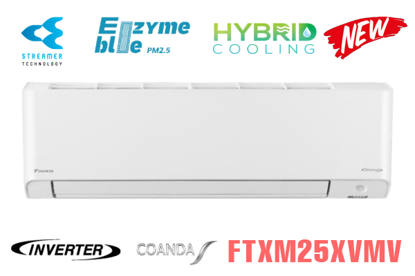 Điều hòa Daikin 2 chiều 9000BTU inverter FTXM25XVMV/RXM25XVMV