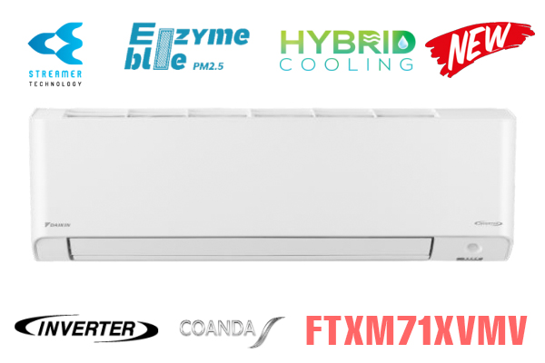 Điều hòa Daikin 2 chiều 24000BTU FTXM71XVMV/RXM71XVMV