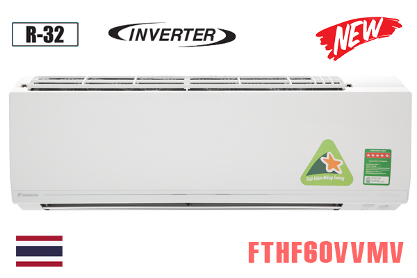 Điều hòa Daikin 2 chiều 21000BTU inverter FTHF60VVMV/RHF60VVMV