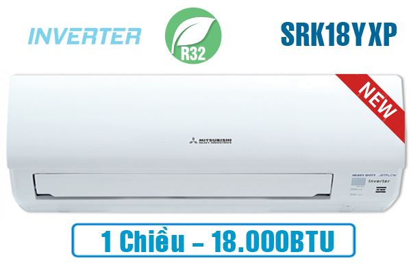 Điều hòa Mitsubishi Heavy 18000BTU 1 chiều inverter SRK/SRC18YYP-W5